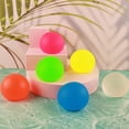 thumbnail image 2 of Hofimeta Bola de azúcar de 2.4 pulgadas de elevación lenta, bolas blandas para aliviar el estrés, jarabe de malta transparente, relleno, relajante, sensorial, juguete para apretar, bolas de ejercicio, 2 of 5