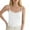 White #715, variant on Women's Tanks & Camis Top Tee Fit Turtleneck Slim Blouse Shirt Sleeveless Solid Camisoles for Under Clothes