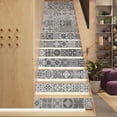 thumbnail image 3 of 13pcs 3D Ceramic Tile Vinyl Stair Riser Staircase Sticker Mural Decal Wall, 3 of 5