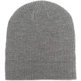 thumbnail image 4 of Gorro Slouchy Gorros De Punto De Invierno Gorro De Esquí Suave Y Cálido Unisex Gris Rojo Verde, 4 of 4