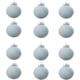 thumbnail image 1 of 12 bolas de terciopelo para adornos navideños de 3,15 pulgadas, adornos vintage para árboles de Navidad, bolas de plástico flocadas irrompibles, adornos colgantes para árbol de Navidad para bodas, fie, 1 of 5