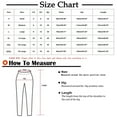thumbnail image 3 of 50% off Clear! HAPIMO Women's Wide Leg Cotton Linen Capri Cuff Pants Summer Discount Elastic Waist Drawstring Fashion Sale Solid Trousers for Girls Leisure Workout Sports Loose Pink M, 3 of 9