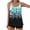 Z01 Mint Green, variant on Womens Plus Size Swimsuits Printed Tankini Hollow Out Strap 2 Piece Modest Swimwear Bathing Suit Set