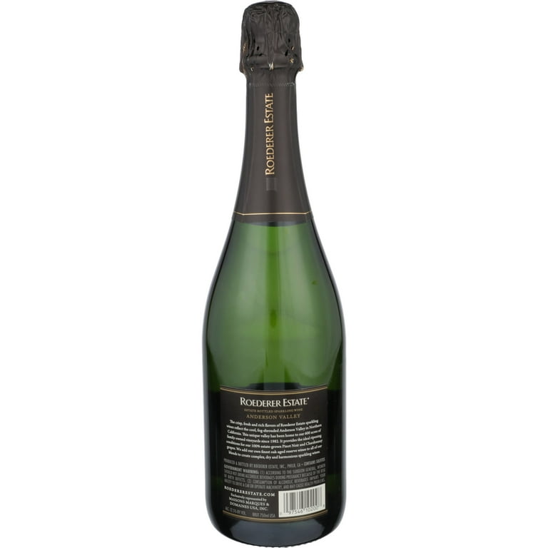 Roederer Estate Brut Sparkling Wine California 750 ml Bottle 12
