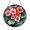 Acrylic 3.5 Inch, variant on Geranium Mandala Glass Suncatcher Window Hanging, Boho Zen Floral Decor, Calm Home Accent, Thoughtful Gift Idea