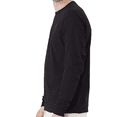 thumbnail image 3 of Hanes Essential Tee Shirt Long Sleeve Cotton, Sizes S-3XL, 3 of 5