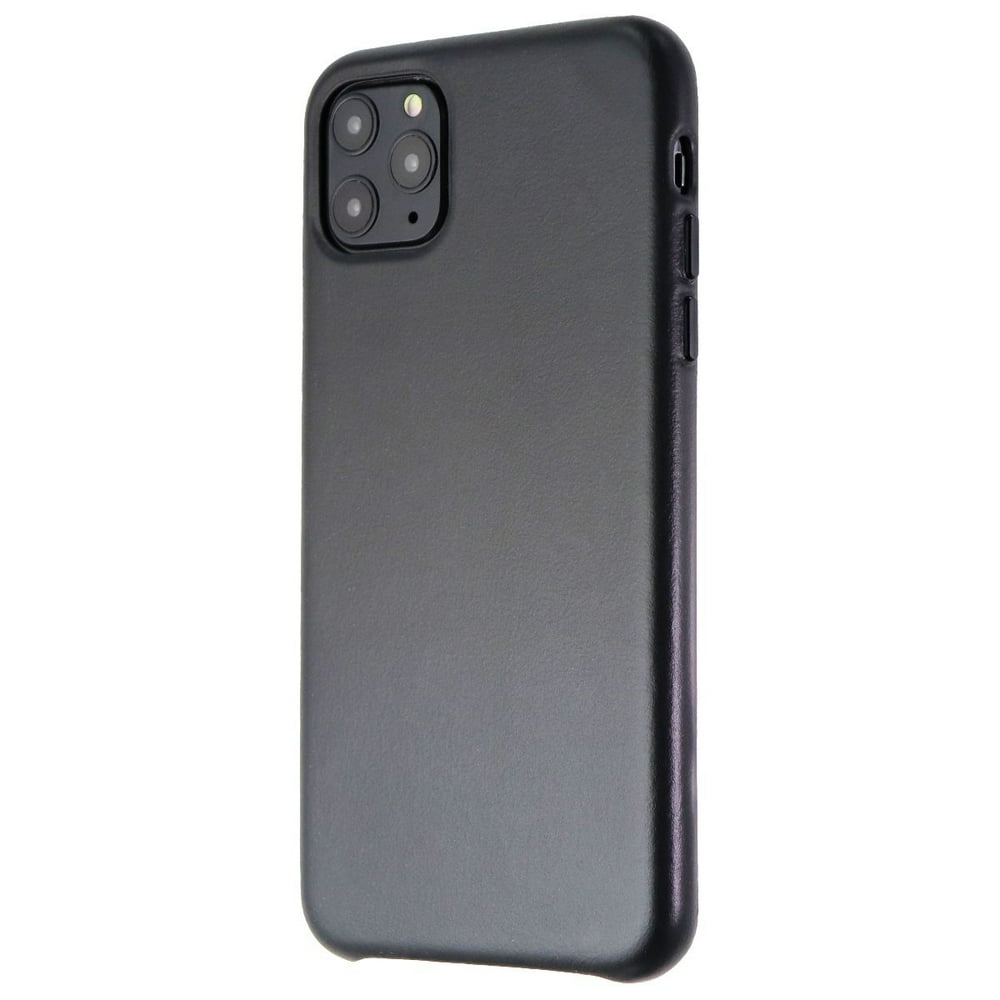 Carson & Quinn Soft Top Grain Leather Case For iPhone 11 Pro Max Black