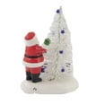 thumbnail image 2 of Santa Comes To Town 2021 - One Figurine 5.5 Inch, Ceramic - Snow Village Dated Lit 6007775, 2 of 3