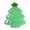 Green, variant on CASAFUN 10Pcs Luminous Resin Plant Figurines Mini Luminous Christmas Tree Xmas Tree Statue Christmas Tree Models Ornaments for Christmas Decoration