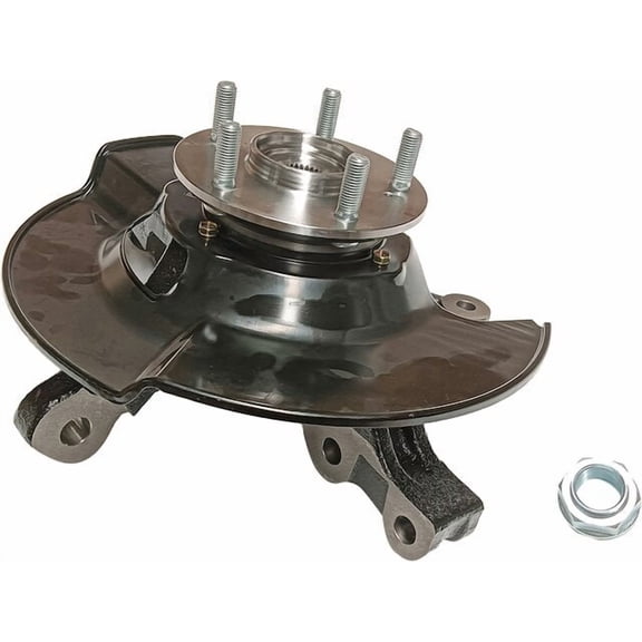 Front Left Driver Side Wheel Hub Bearing Steering Knuckle - Compatible with 2003 - 2004 Honda Pilot