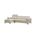 thumbnail image 4 of Pasargad Home CF-46L2T15L Pasargad Home Modern Bari Sectional Sofa with Push Back Functional, Left Facing Chaise Beige Color, 4 of 10