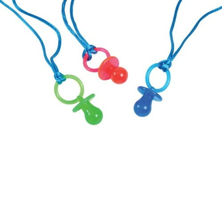 PACIFIER NECKLACES, SOLD BY 22 DOZENS