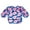 Floral Blue, variant on Tiny Twinkle Mess-Proof Long Sleeve Waterproof Feeding Bibs | Babies & Toddlers