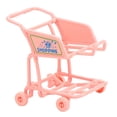 thumbnail image 1 of Carrito de compras de juguete Juguetes educativos Desarrollo interactivo Aprendizaje temprano Comestibles rosa, 1 of 9