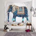 thumbnail image 2 of Tapiz de pared de Mandala, tapices colgantes de pared Hippie de elefante psicodélico bohemio indio oso de fresa  Electrónica, 2 of 5
