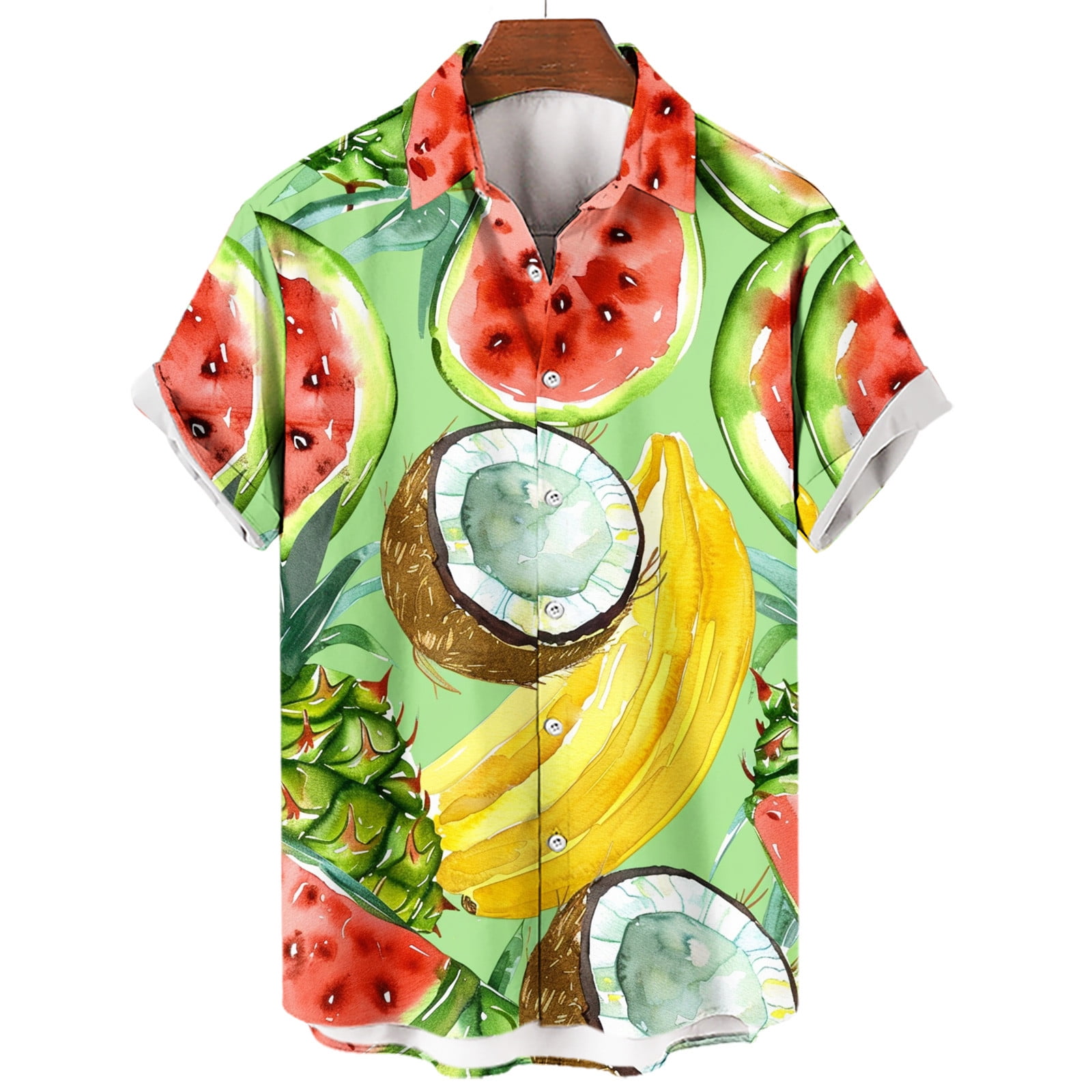 【WACKY WILLY】Beach Graphic Vacation Short Sleeve T R6508 Amazon.com: VOSERY Hawaiian Shirts for Men - Hawaiian Style