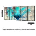 thumbnail image 2 of Ready2HangArt Canvas Art Print, 12"x 30", Set of 5, 2 of 3