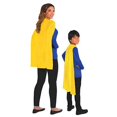 thumbnail image 3 of Amscan Adult Yellow Cape - One Size Fits Most | 1 Great Super Hero Capes, Perfect Super Hero Costumes For Halloween Costumes, Dress Up & Play Pretend & More, 3 of 3