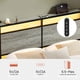 thumbnail image 3 of Cama Matrimonial FABATO con Cabecera y Luces Led, 3 of 8
