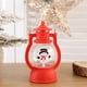 thumbnail image 1 of Linterna Led Porttil De Pap Noel, De Plstico, 15 Cm De Alto, Regulable, Funciona Con Pilas, Para Decoracin Navidea, Para Exteriores, 1 Unidad, Color Rojo, UKHBMC, 1 of 9