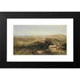 thumbnail image 2 of David Roberts 18x12 Black Modern Framed Museum Art Print Titled - Edinburgh from the Castle, 2 of 5