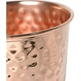 thumbnail image 6 of HealthGoodsIn -Hammered Pure Copper Tumbler (550ml) - Lacquer-Free, Unlined for Ayurveda, 6 of 8