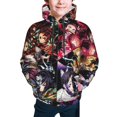 thumbnail image 5 of Slayer Nezuko Kamado Youth Hoodie Long Sleeve Pullover Casual Sweatshirt Hooded Boys Girls, 5 of 9
