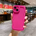 thumbnail image 1 of Hot Soft Silicone Wave Lens Protection Phone Case For iPhone 15 14 13 12 11 Pro Max Plus X XS XR Cover 7 For iPhone 14 Pro, 1 of 6