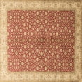 thumbnail image 1 of Ahgly Company Indoor Square Persian Brown Traditional Area Rugs, 4' Square, 1 of 4