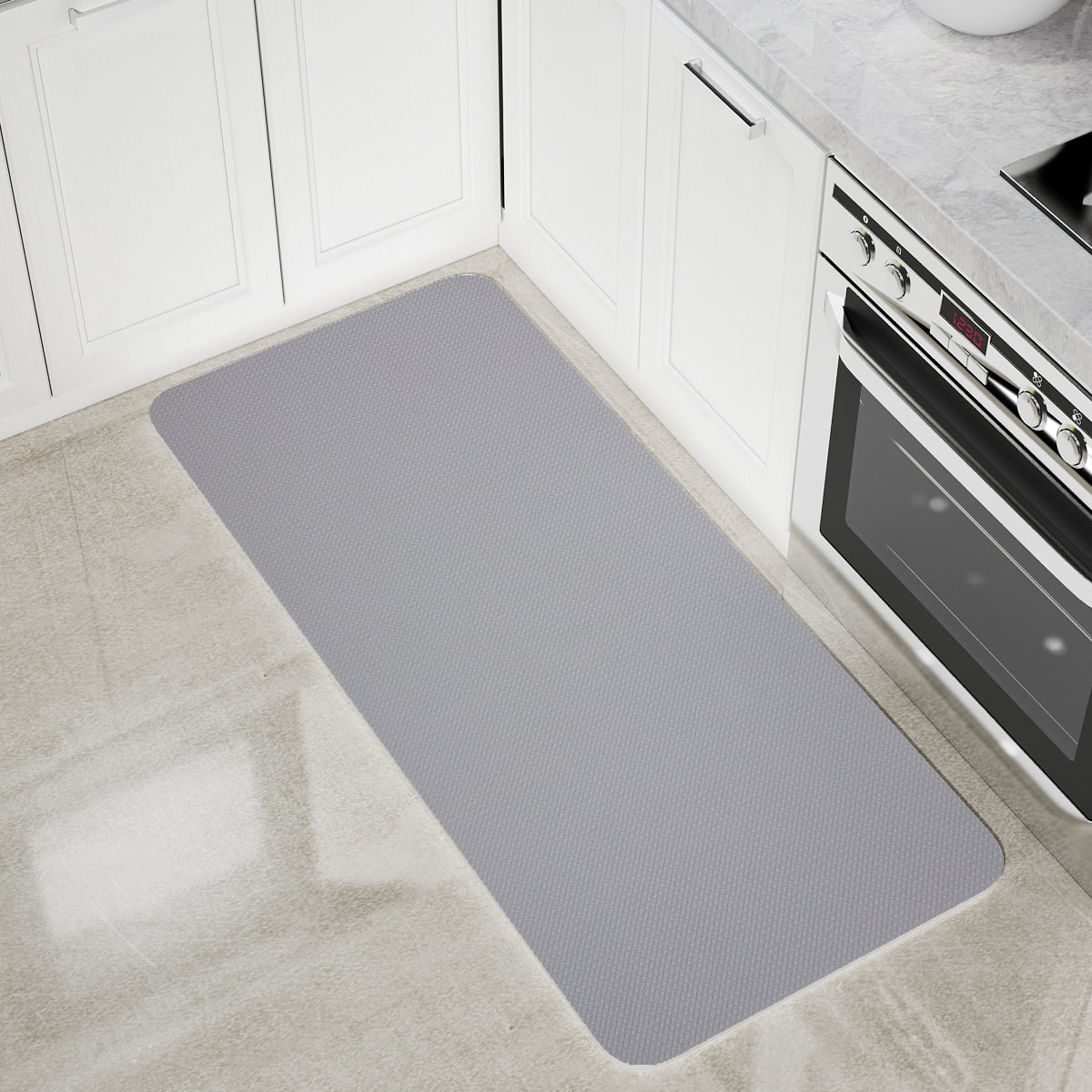RAY STAR 20x39 Grey Non-slip Kitchen Mat Anti Fatigue Standing Mat