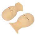 thumbnail image 3 of Cabeza De Maniquí, Práctica De Maquillaje Elástico De Alta Simulación Con Ojos De Molde De Cabeza Desmontable, Pestañas Postizas, Usos Para Maquillaje Para, 3 of 7