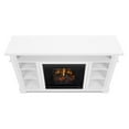 thumbnail image 5 of Belford Electric Fireplace in White by Real Flame, 5 of 11