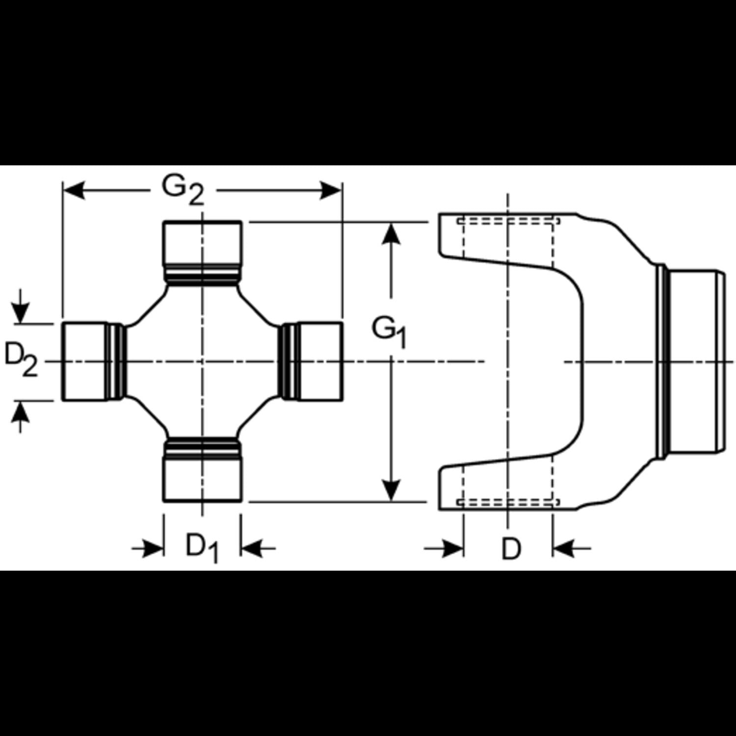 LD SVL U-JOINT KIT
