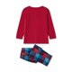 thumbnail image 3 of Pijama De Navidad, Blusa De Manga Larga Roja + Pantalones Largos A Cuadros O Pantalones Individuales ; Bebé 18-24 Meses, 3 of 4
