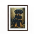 thumbnail image 3 of Black Rottweiler Dog 5D Diamond Art DIY Paint with Full Drill Round Diamond Gems Painting by Number Kits for Adults Art Craft Home Wall Decor 15.8x19.8in(2), 3 of 8