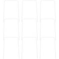 thumbnail image 1 of HLONK Croquet Square Wickets Replacement Gate Game Goal Heavy White Iron 9 Pcs, 1 of 6