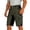 Army Green, variant on Mens Patchwork Cargo Shorts Stretch Lightweight Ripstop Outdoor Hiking Work Shorts
