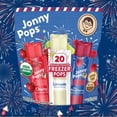 thumbnail image 3 of Jonny Pops Patriotic Red, White, and Blue Naturally Flavored Freezer Pops, Cherry, Limeade, Blue Raspberry, 20 Count, Pack of 2, 3 of 6