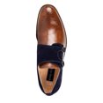 thumbnail image 3 of Gino Vitale Men's Monk Strap Two-tone Loafer, 3 of 3