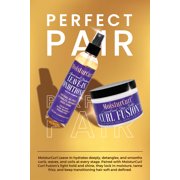 MOISTURCURL Curl Custard for 4C Hair – Vegan Curl Defining Styling Gel for Kinky Coily Textures – Maximum Elongation & Shine with Agave & Babassu Oil – 8oz