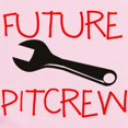 thumbnail image 2 of CafePress - Future Pit Crew Infant Bodysuit - Baby Light Bodysuit, Size Newborn - 24 Months, 2 of 4