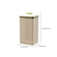 thumbnail image 3 of Airtight Food Storage Containers with Lids,Top Pop Cereal Containers Storage,Air Tight Stackable Dry Cereal Container Set for Pantry Snack Coffee Sugar,Dog-Cat Pop Treat-Airtight Jar-Container, 3 of 9