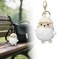 thumbnail image 1 of Cute Sheep Keychain For Couples Soft Backpack Charm Car Keys Purse Accessories For Valentine's Day Key Clips Small Key Rung Key Ring with Chain Spray compatible with Mace Wrist Ring Holder Key Packet, 1 of 3