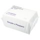 thumbnail image 1 of Paquete 100uds Desechables Cara Toalla Pañuelo Blanco, 7.87''x5.91'', 1 of 7
