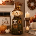thumbnail image 4 of JHRGJIO Scarecrow Style Decor Accent, Mantel Entryway Table Sideboard Console Display, Cozy Autumnal Home Decoration Shelf Fall Decor Halloween Decorations Indoor Outdoor, 4 of 5