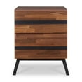 thumbnail image 5 of Acme Karine Accent Table Walnut & Black, 5 of 6