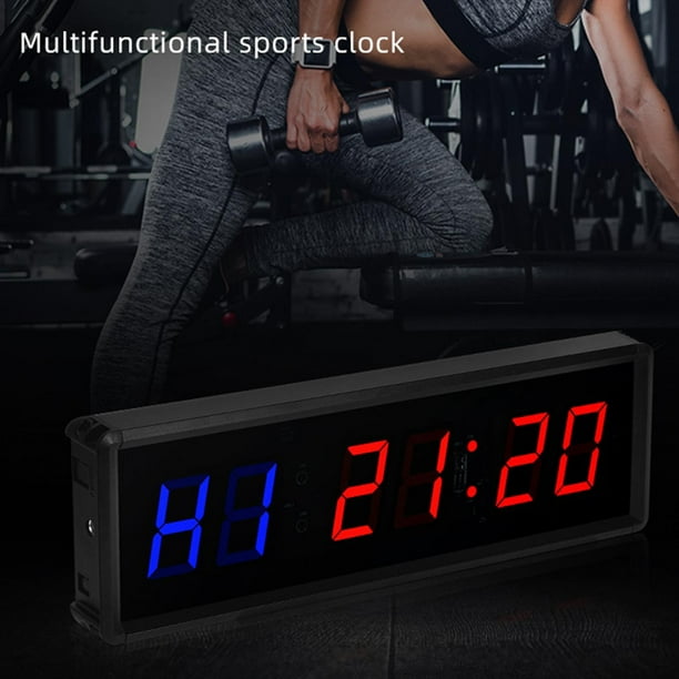 Digital Interval Fitness Workout Wall Soledad temporizador de gimnasio de fitness Walmart en linea