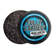 Fully Loaded Chew Tobacco and Nicotine Free Mint Bullseye Long Cut Bold Flavor, Chewing Alternative