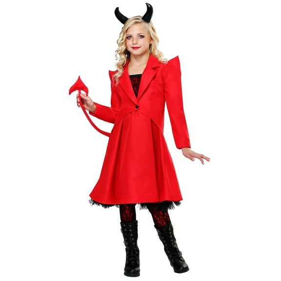 Devilish Diva Girls Costume