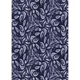 thumbnail image 1 of Ahgly Company Machine Washable Indoor Rectangle Transitional Light Purple Blue Area Rugs, 5' x 7', 1 of 7